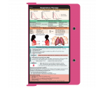 WhiteCoat Clipboard® - Pink Respiratory Edition